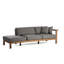 Maro Outdoor Teak Chaise Lounge-14994082
