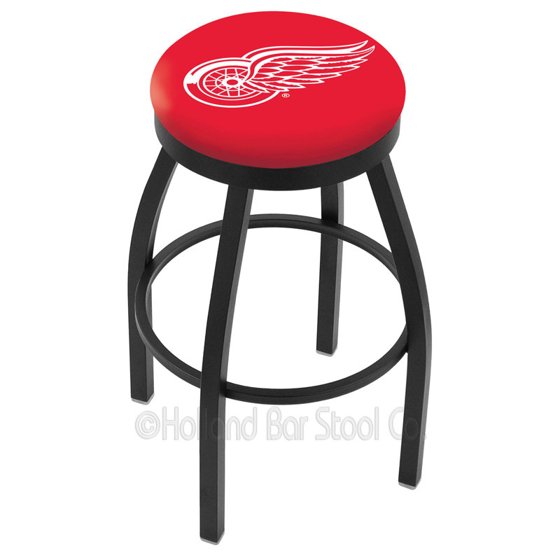 NHL Swivel Extra Tall Stool, Vancouver Canucks, Chrome, "Counter Stool (25" Seat Height)"