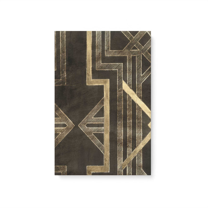 Impression sur toile Trellis Motif IV par Ethan Harper, H 48 po x l 36 po, Toile tendue, Sans objet