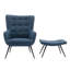 Jessamine Armchair with Footstool-213325514
