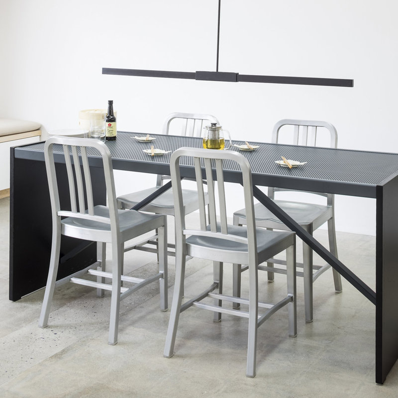 1006 Navy® Side Chair, Hand Brushed