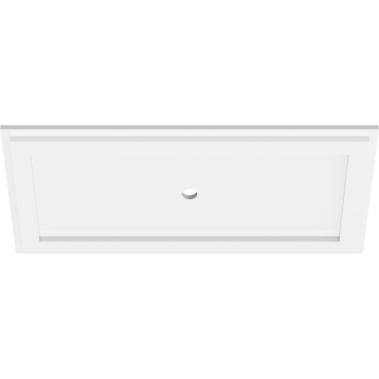 Rectangle Architectural Ceiling Medallion