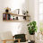 60 inch Bookshelves Wall Mounted, Living Room Shelves, Floating Wood Shelf, Shelves for Wall Storage