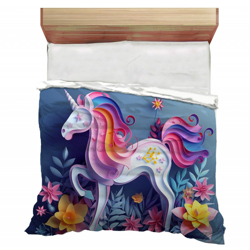 Édredon Licorne, literie, créature mythique_12359, Édredon très grand