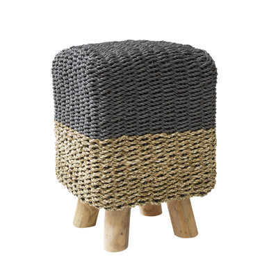 Skylar Solid Wood Accent Stool
