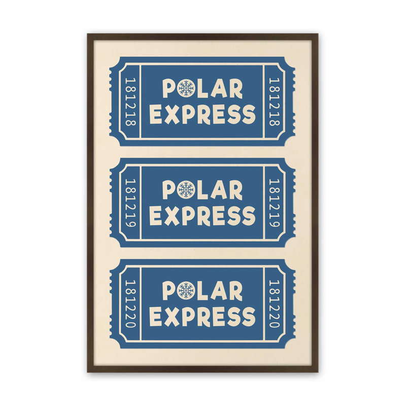 «Frosty Train Ride», reproduction d'art, 12 po x 16 po, Brun Belvinder