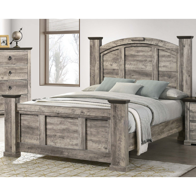Lit à baldaquin contemporain 1pc