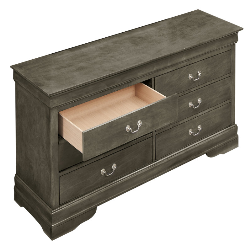 Commode Louis Phillipe G3105-D, Gris