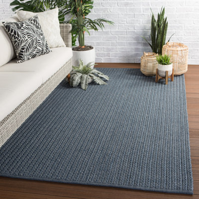 Tapis intérieur / extérieur gris Alicien