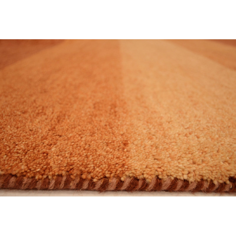 Striped Hand Woven Area Rug, Rectangle 70 x 140cm