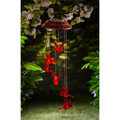 Rivas Weather Resistant Plastic Animals Wind Chime