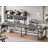 Truet Computer Desk with Hutch and Built in Outlets-1276964275