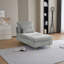 Canapé-fauteuil, compact moderne pour les petits espaces, dortoir de salon Vert clair | Velours côtelé