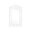 Chloe Rectangle Wall Mirror-64776301