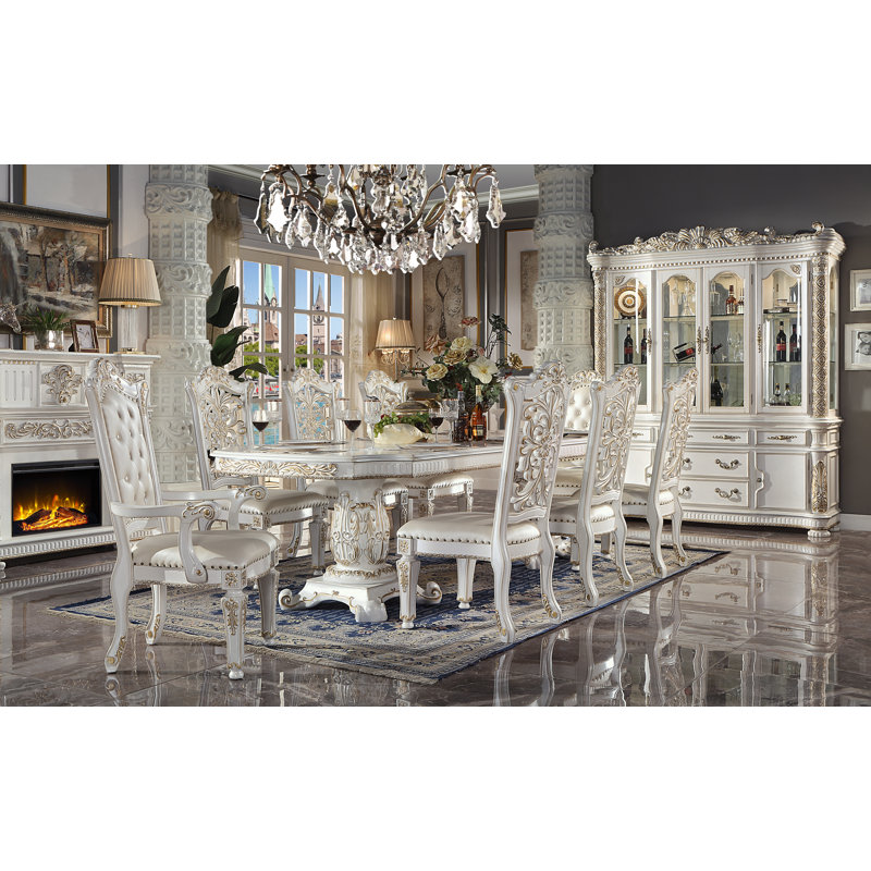 Foellers 48 " Extendable Rectangular Dining Table, 48''W x 84"L