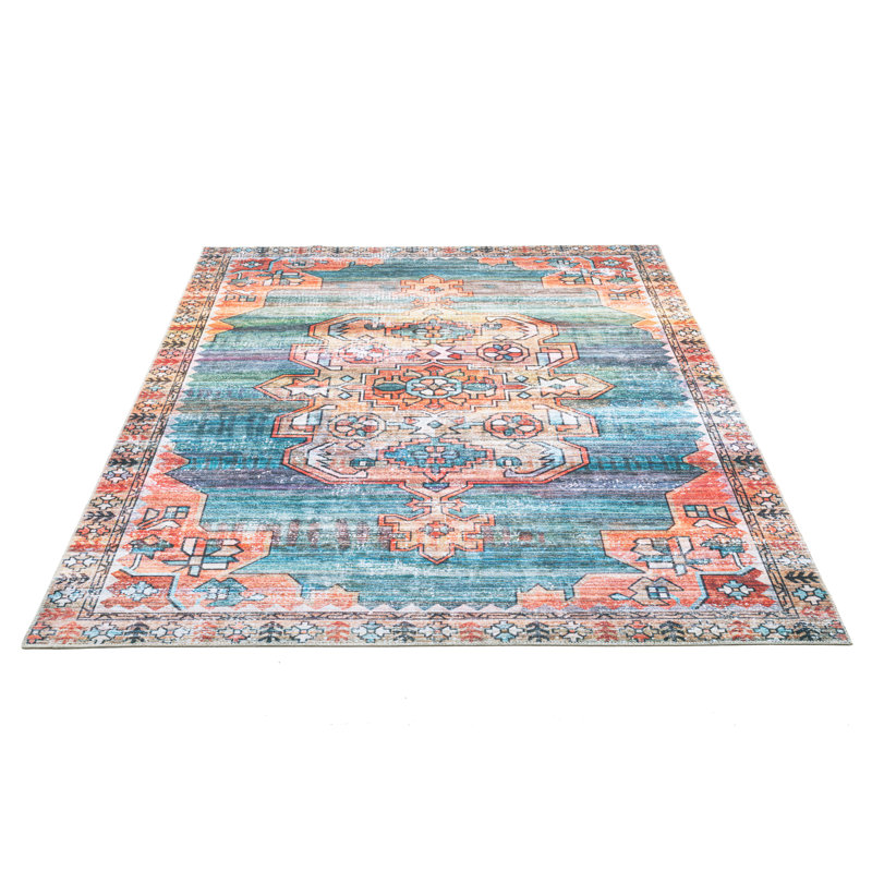 Persian Machine Woven Area Rug, Rectangular 140 x 200cm