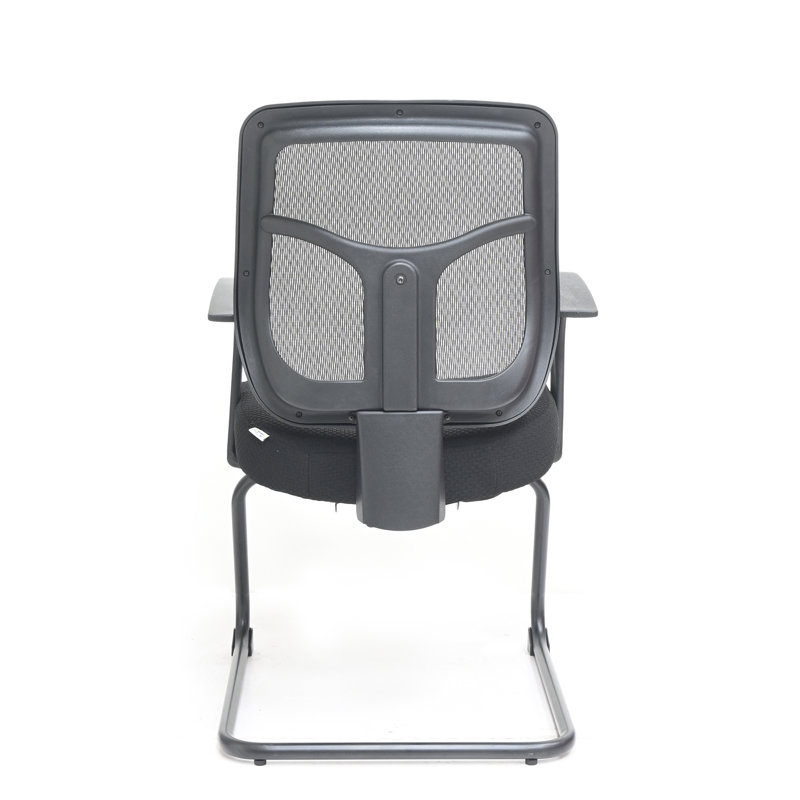 Chaise d'invité de bureau ergonomique Apollo avec assise rembourrée TEMPUR® et dossier en filet