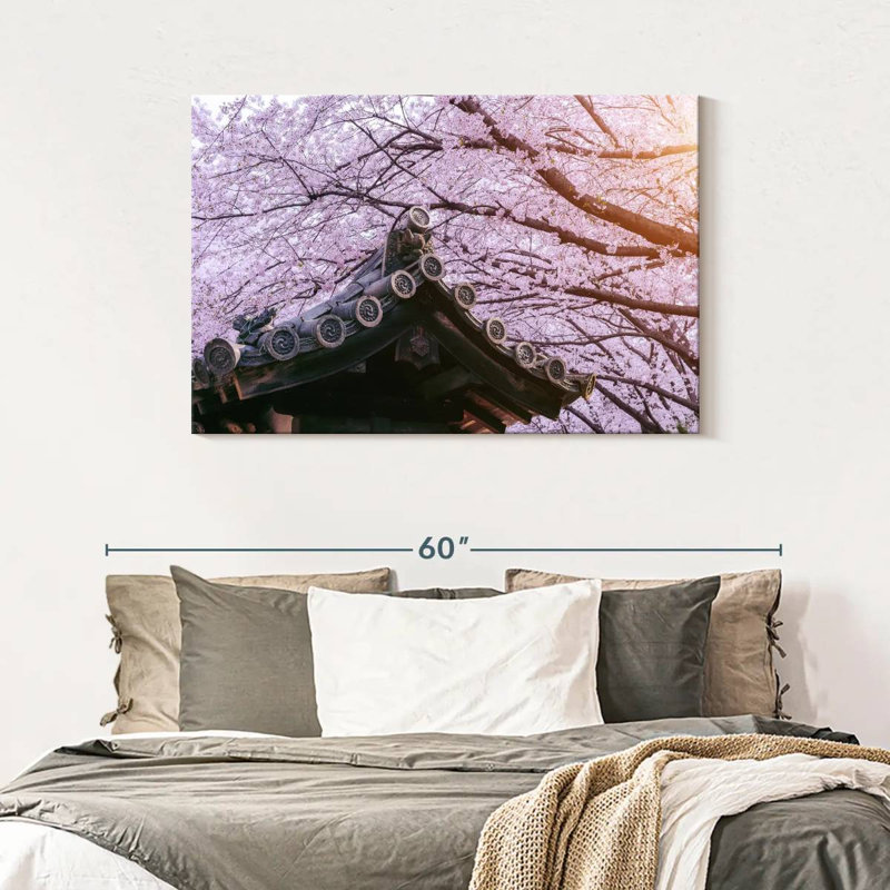 Harnek Blossoming Sakura Tree, 30" H x 45" W