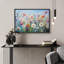 «Vibrant Wildflower Bright Colorful Wild Flowers Daisy Garden Floral and Botanical», reproduction d'art sur toile encadrée-94423342-94423340