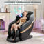 8 Point Full Body Zero Gravity Massage Chair With Bluetooth Speakers,sl Track Massage Recliner Chair With 10 Modes-1666775236