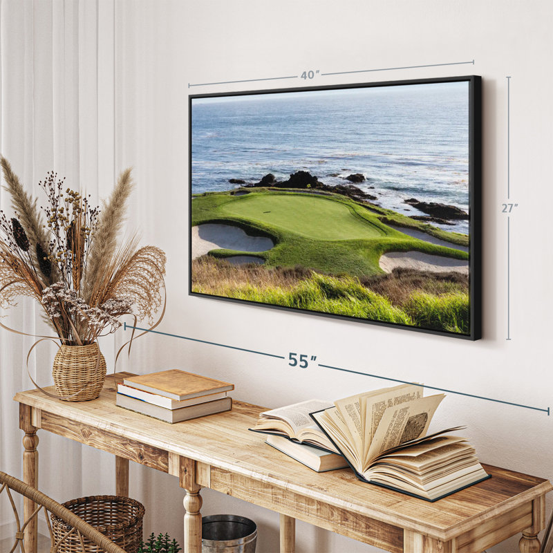 " Pebble Beach Golf Turf ", 40" H x 27" W