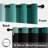 100% Blackout Ombre Curtains,Room Darkening Grommet Gradient Drapes for Bedroom-1816860640-1832607738