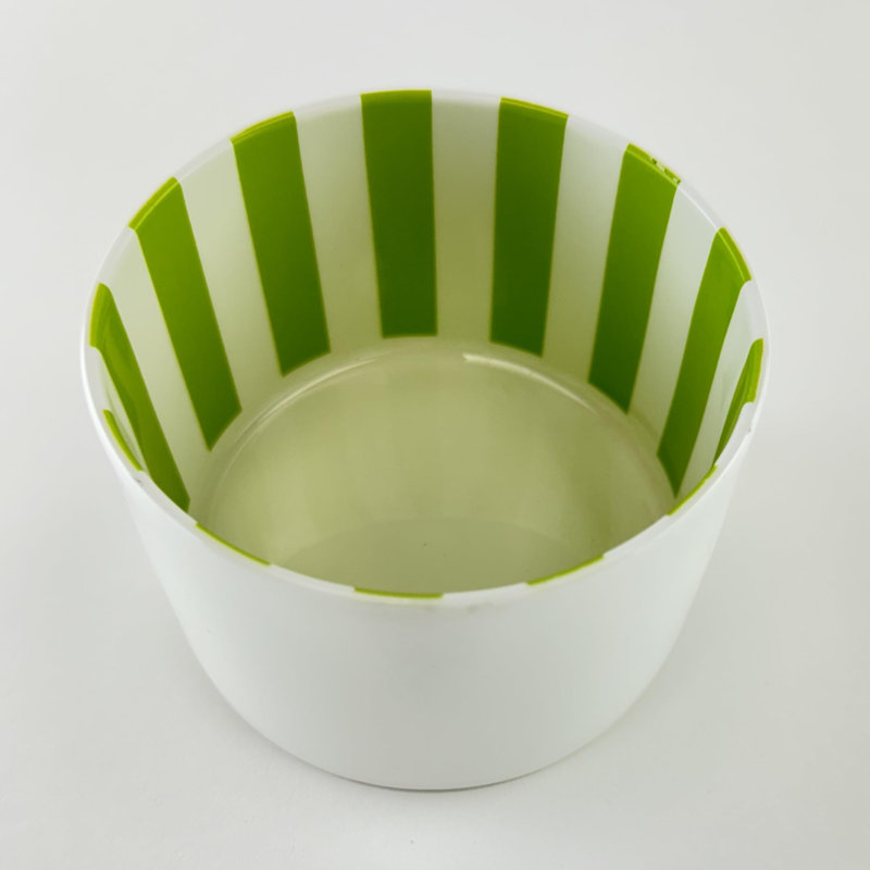 Porte-bougie en porcelaine tendre pour table