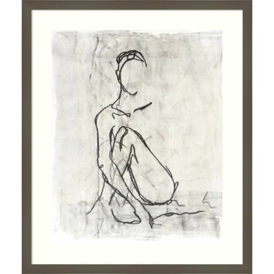 Embellished Nude Contour II Print