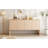Minimalist Style 60"L Large Storage Space Sideboard With 4 Doors And Rebound Device For Living Room And Entryway-104418062