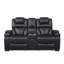 Causeuse inclinable électrique en cuir 72,3 po-1774321579