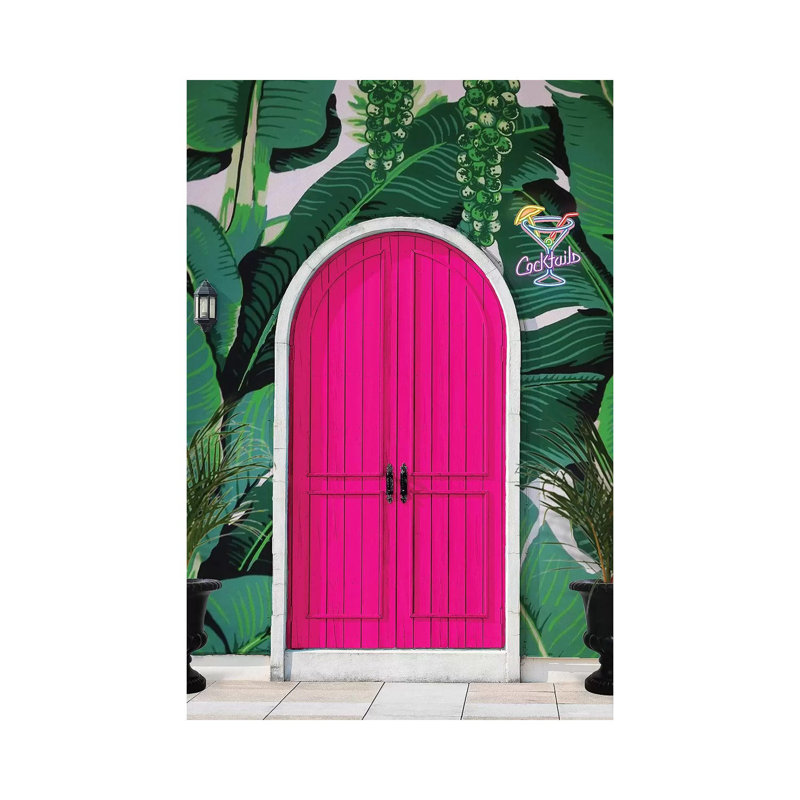 Paradise Lounge by Erin Summer - Print on Canvas, 66.04cm H x 45.72cm W x 3.81cm D, Wrapped Canvas