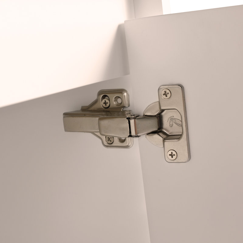 Meuble-lavabo mural 24 po avec porte et encastré pour petite salle de bain 24 po