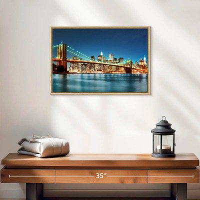 Luminous Brooklyn Bridge