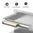Forious® Ultra Marble Toilet Paper Holder with Shelf Wall Mounted-101448097