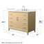 Janna 42" Freestanding Single Bathroom Vanity with Quartz Top-1718999953-1718999952-1718999956