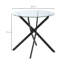 Metal Base Dining Table
