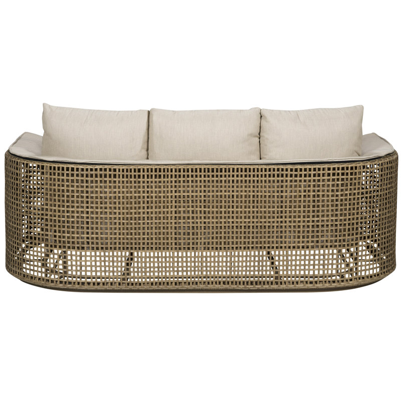Bliss Outdoor 3 - Seat Patio Sofa, Toodaloo Natural