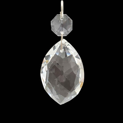 Handmade Crystal Finial Ornament