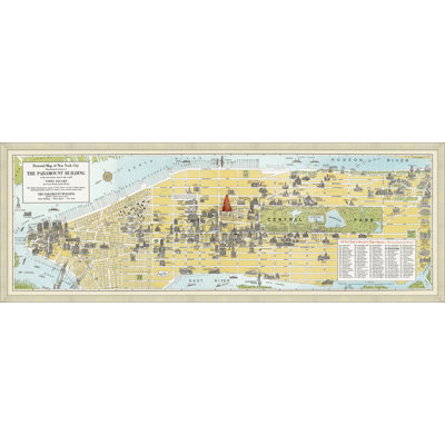 New York City Map Print