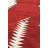 Tuscany Hand-Woven Red Wool Area Rug