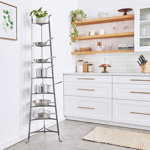 Handcrafted 8-Tier Gourmet Cookware Stand (Unassembled)
