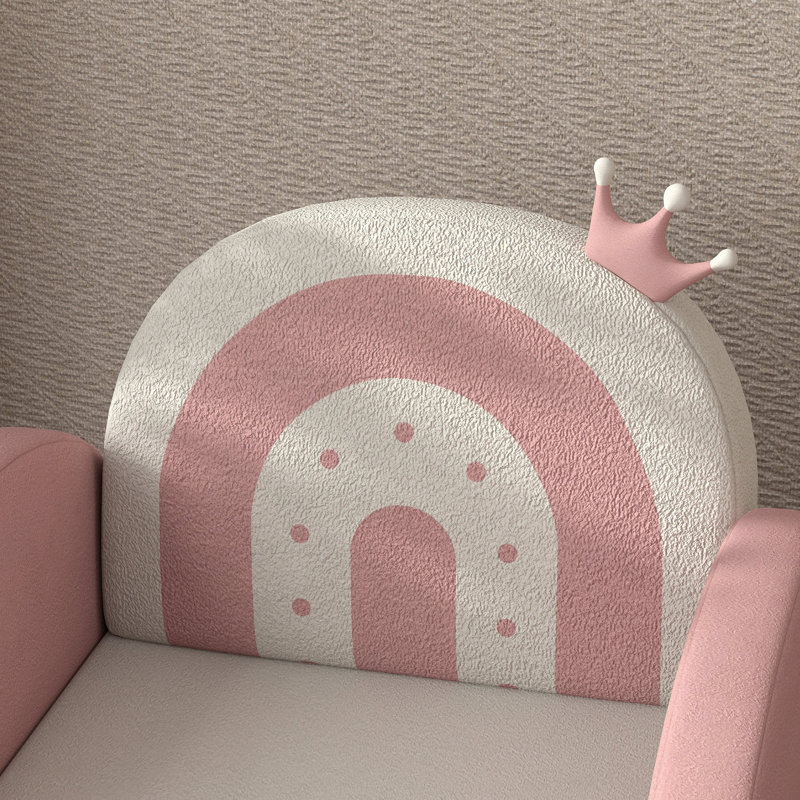 Kids Rocking Chair, Princess Crown Toddler Chair, Children's Armchair Rocker,wood