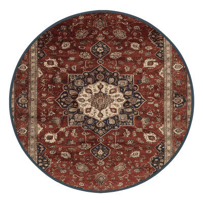 Machine Washable Persian Black Area Rug