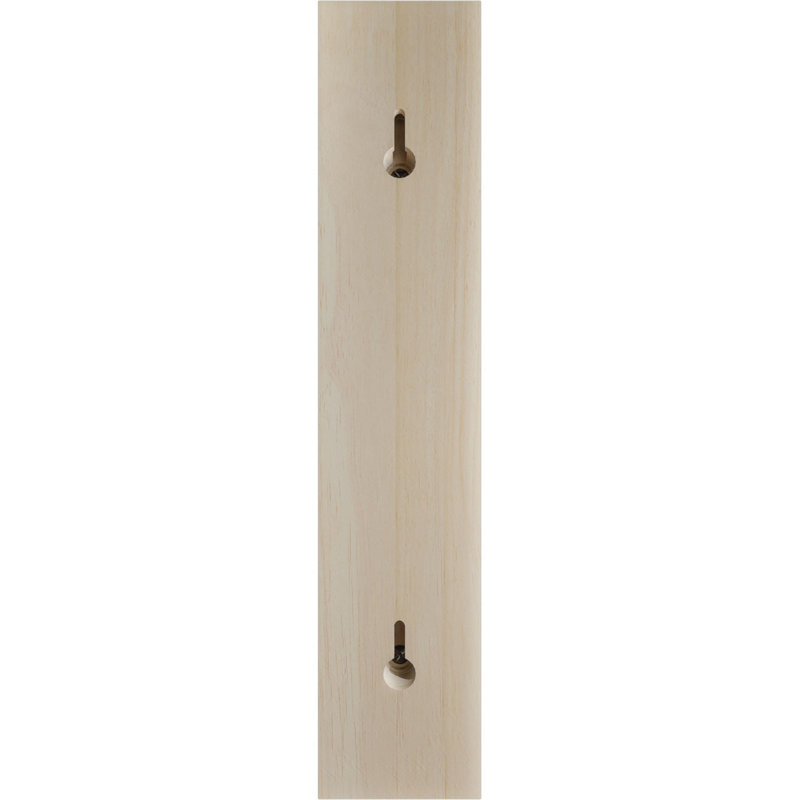 2 1/2"W x 12 3/4"D x 12 1/4"H Reece Shelf Bracket, Rubberwood, Rubberwood, 12.25" H x 2.50" W x 12.75" D
