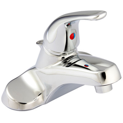 Centerset Single-handle Bathroom Faucet with Drain Assembly