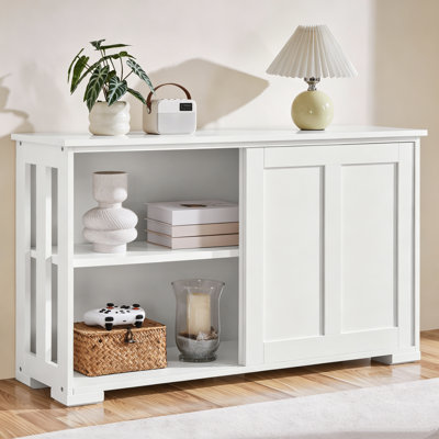 107cm Multifunctional Sideboard with Concealed Storage