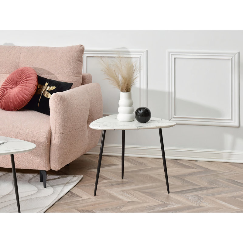 Gravitt Three Leg Coffee Table, 47cm H x 59cm L