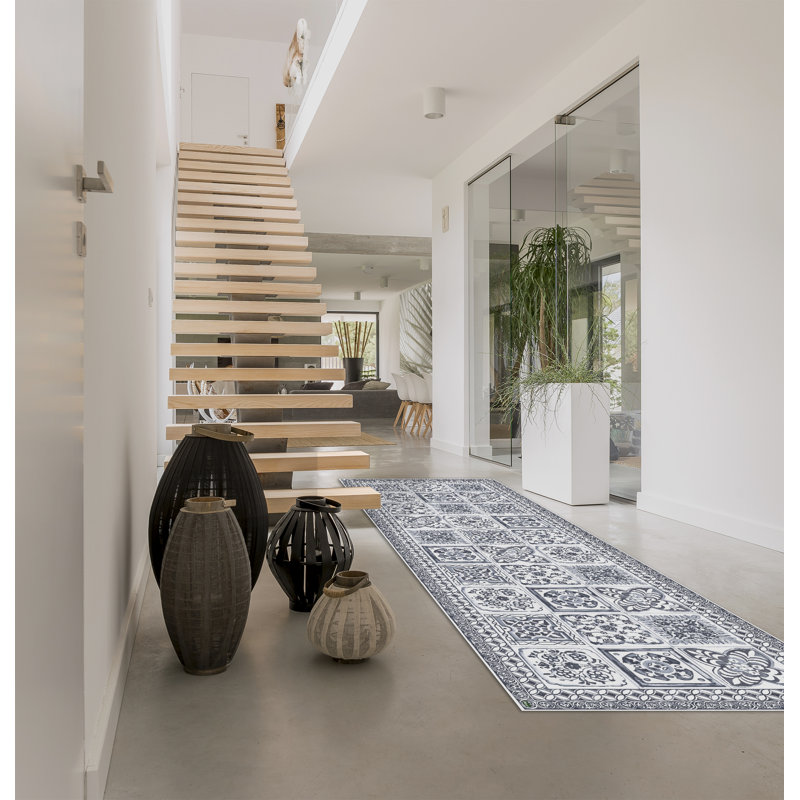 Damon Geometric Area Rug, Runner 78 x 225cm