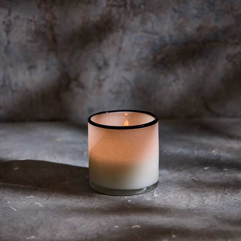 House & Home Champagne Scented Jar Candle, 4" H x 4" W x 4" D