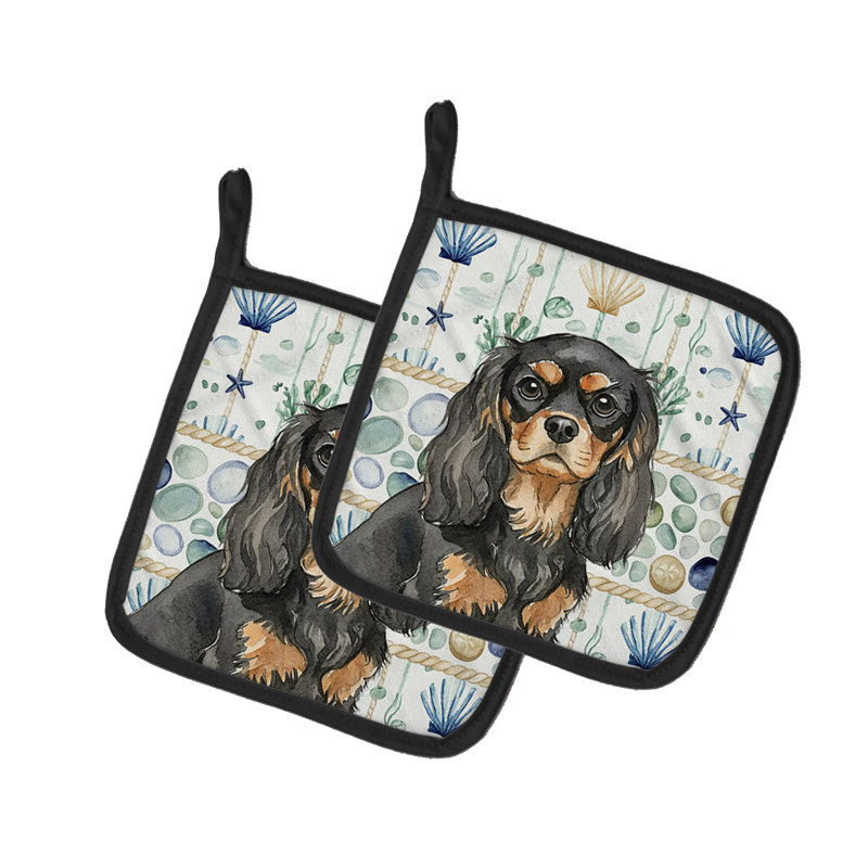 Paire de poignées Cavalier Spaniel